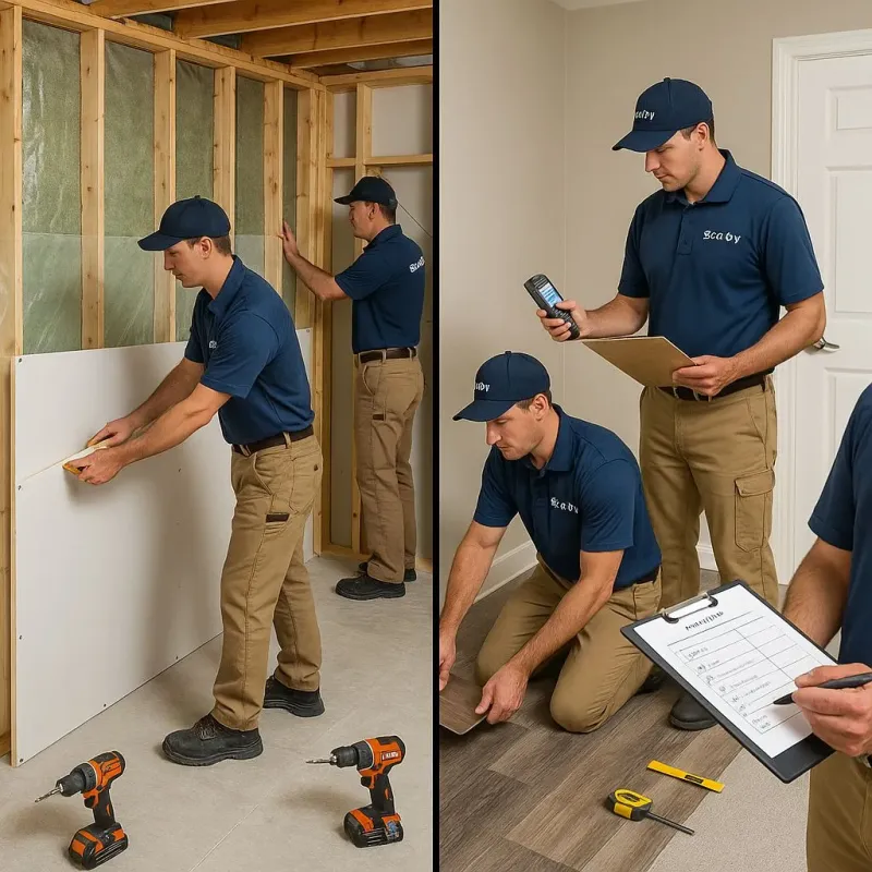 Repairs and Reconstruction process in Manchester, IA