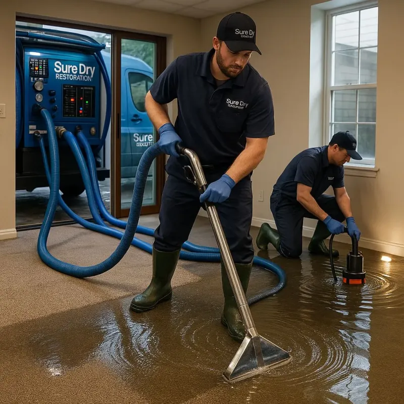 Water Extraction and Removal process in Manchester, IA